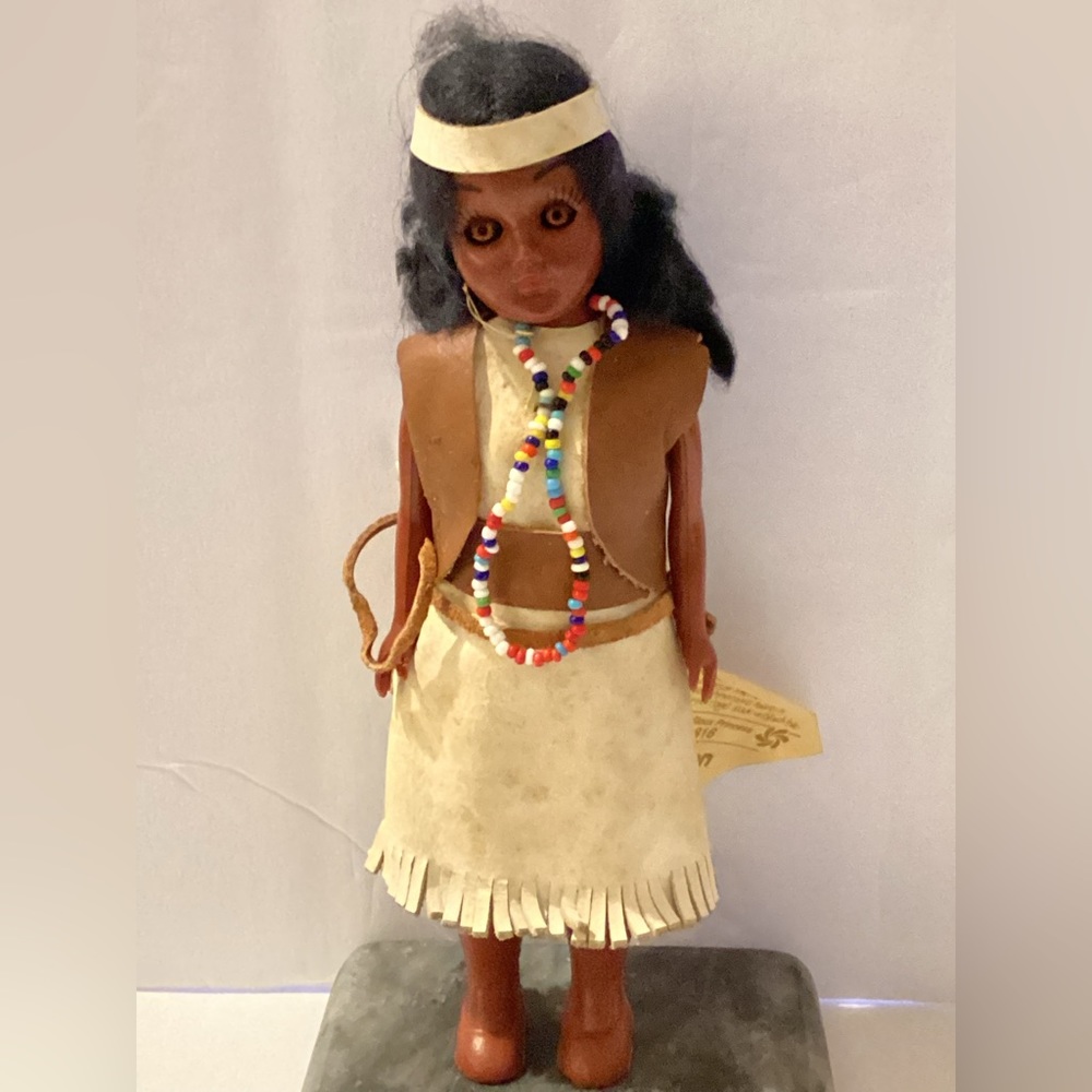 Vintage Olglala Sioux Princess Native American Indian made by Carlson Dolls